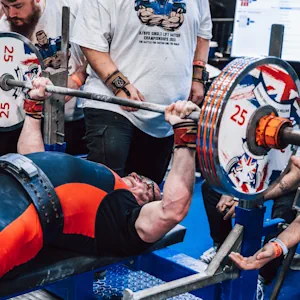 British Single Lift Championships Taking the British Title 2023 - Bench Press Single Lift